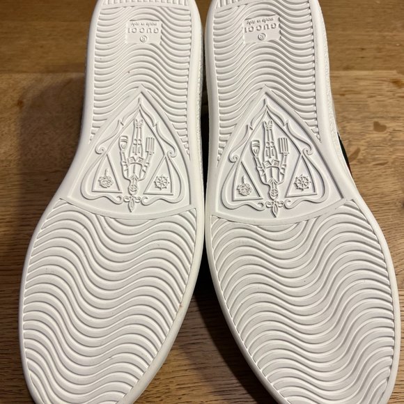 Gucci Authentic Ace Leather Sneaker Purchased From Saks Brand New Perfec…